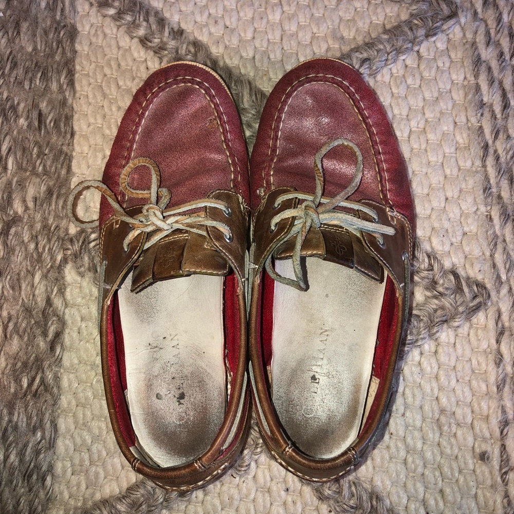 Men’s Cole Haan yacht club boat shoes, with Nike